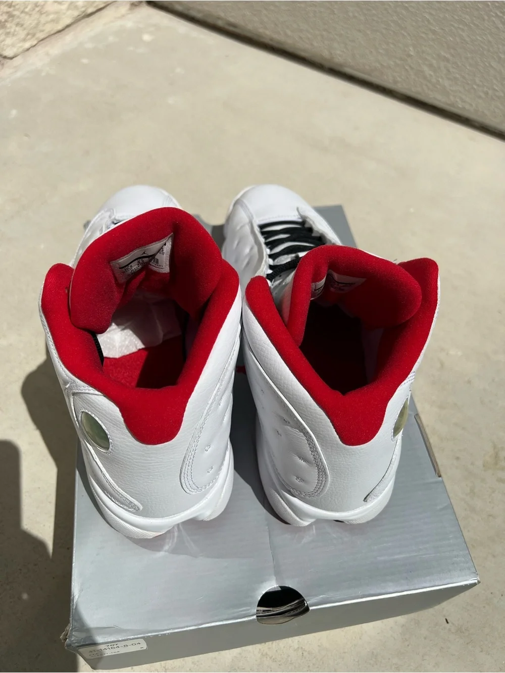 Air Jordan 13 Retro History of Flight White Red Size 10.5